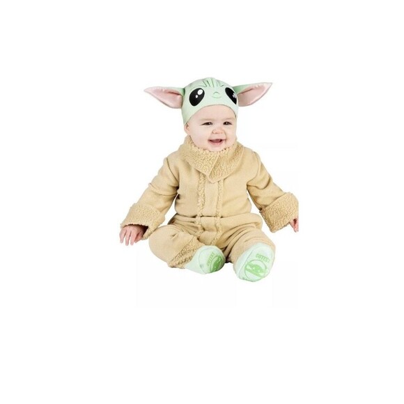 Star Wars Other - Baby The Mandalorian, Star Wars Infant Grogu Halloween Costume 12-18M pretend